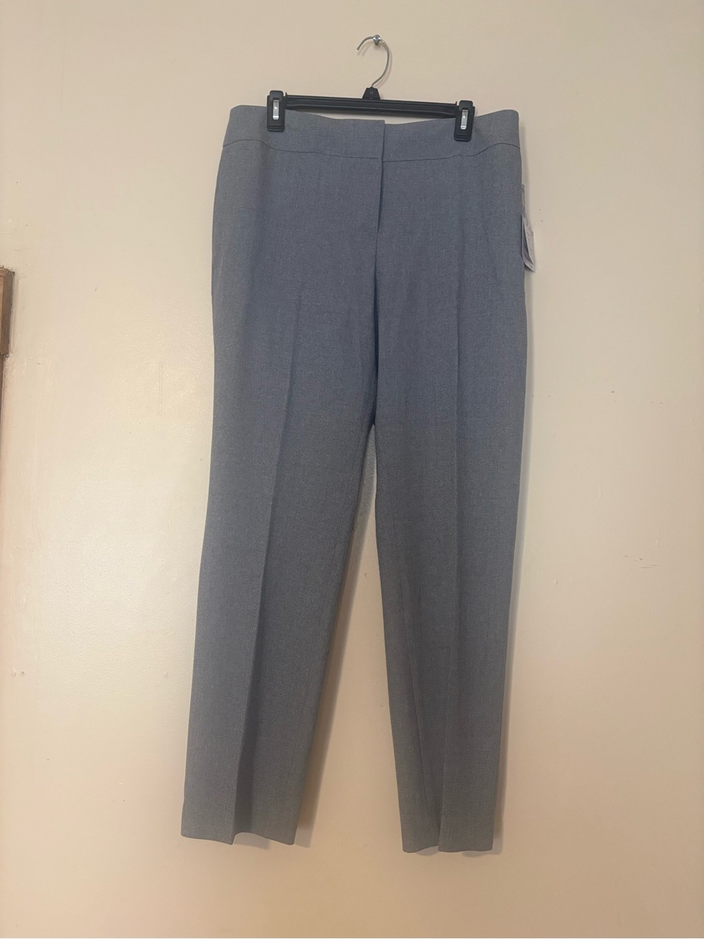 Kasper Women's Gray Straight-Leg Dress Pants